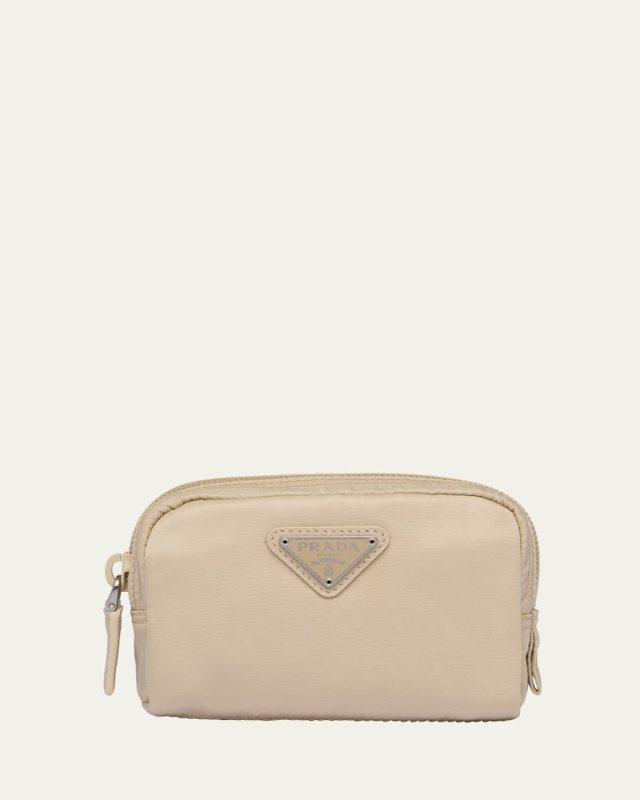 Recycled Nylon Pouch Clutch Bag
